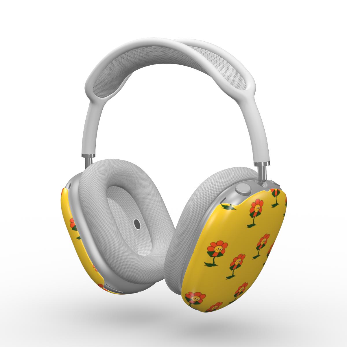 Crazy Flower from Cuphead Apple AirPods Max Tough Case