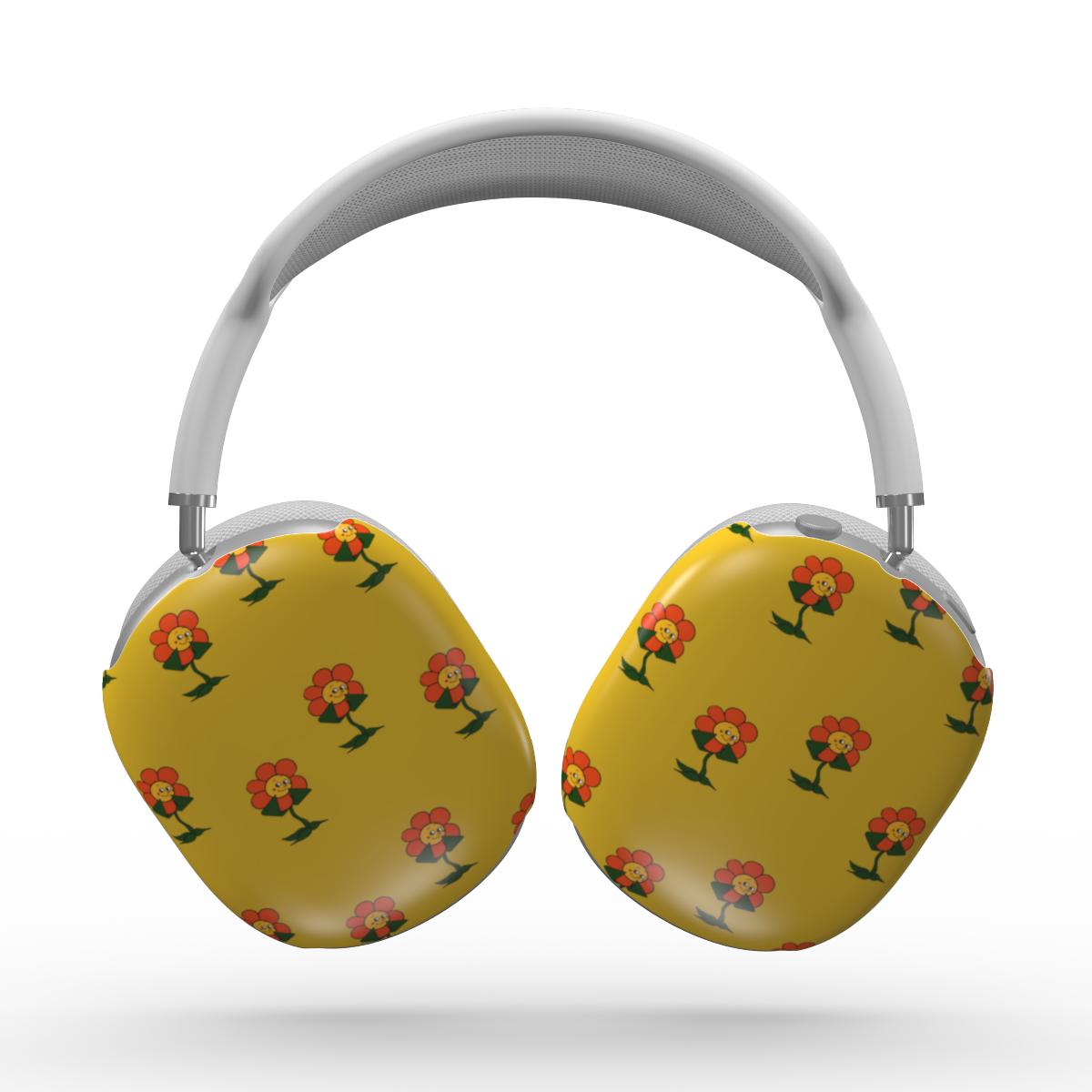 Crazy Flower from Cuphead Apple AirPods Max Tough Case