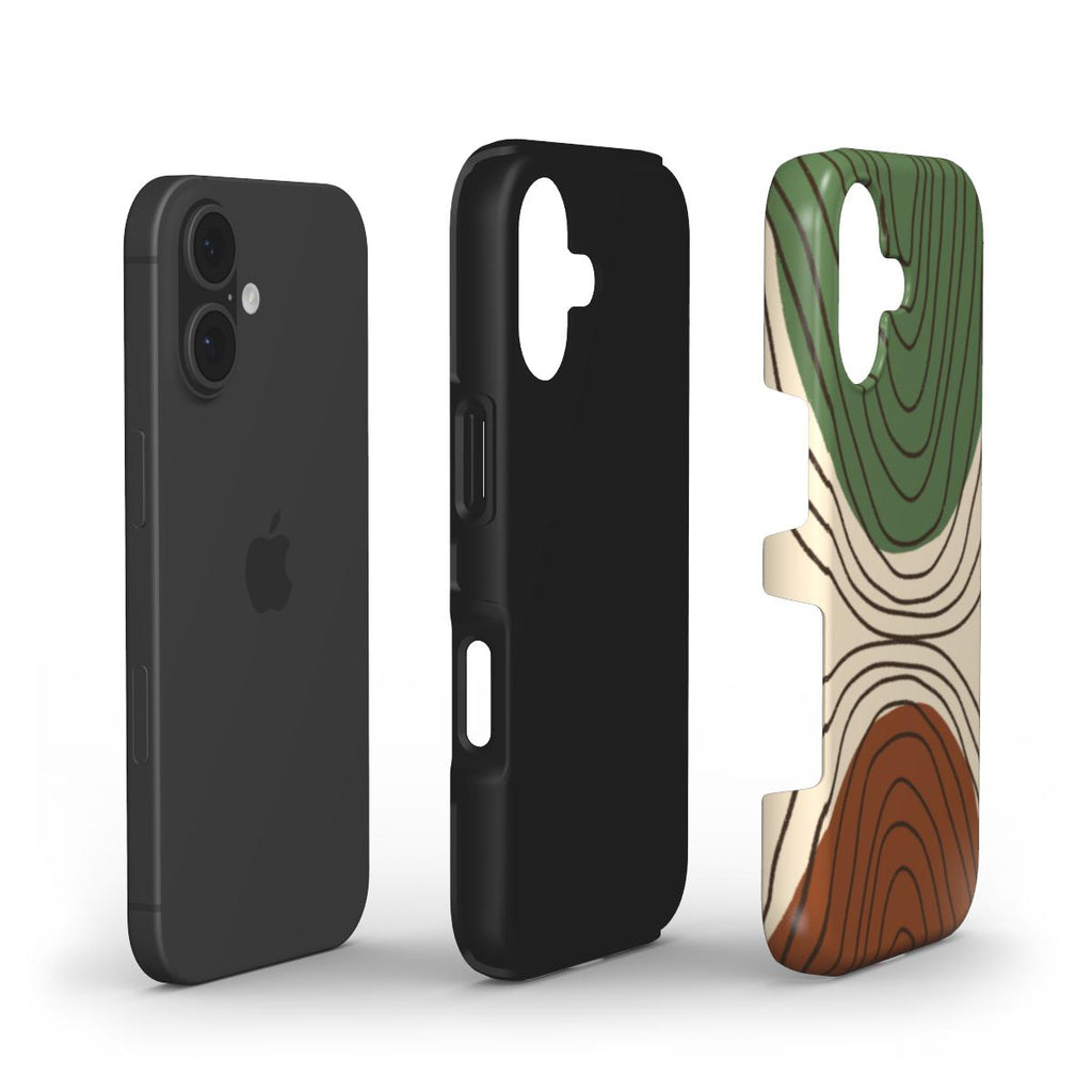 Abstract Decor Tough Phone Case