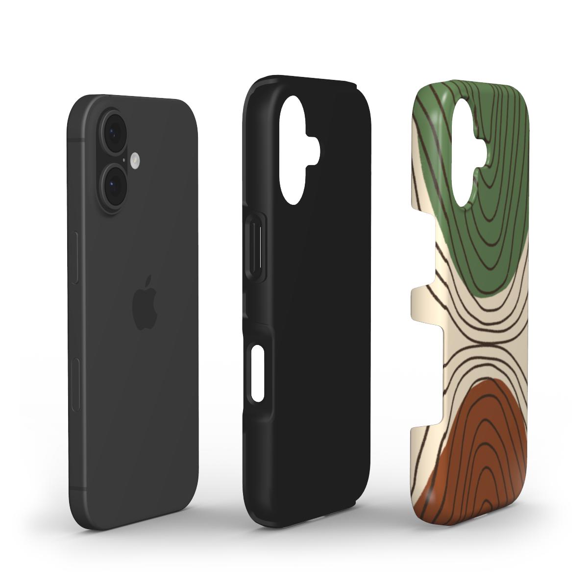 Abstract Decor Tough Phone Case