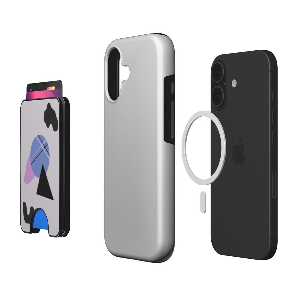 Abstract Geometry Magnetic wallet