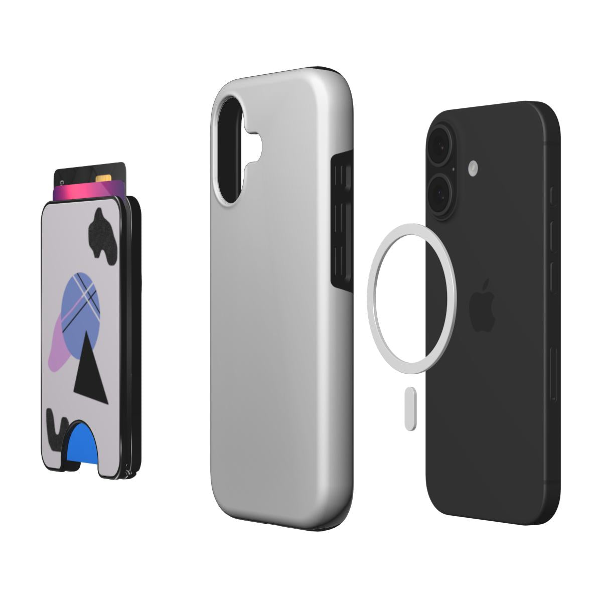 Abstract Geometry Magnetic wallet