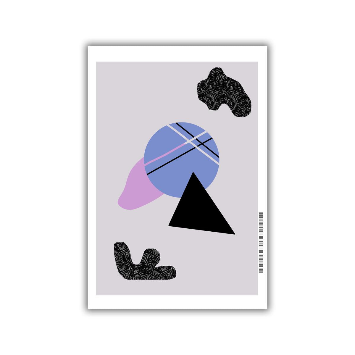 Abstract Geometry Insert Card