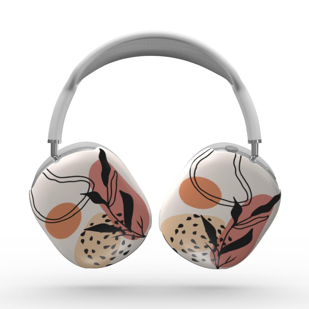 Floral minimalism Apple AirPods Max Tough Case