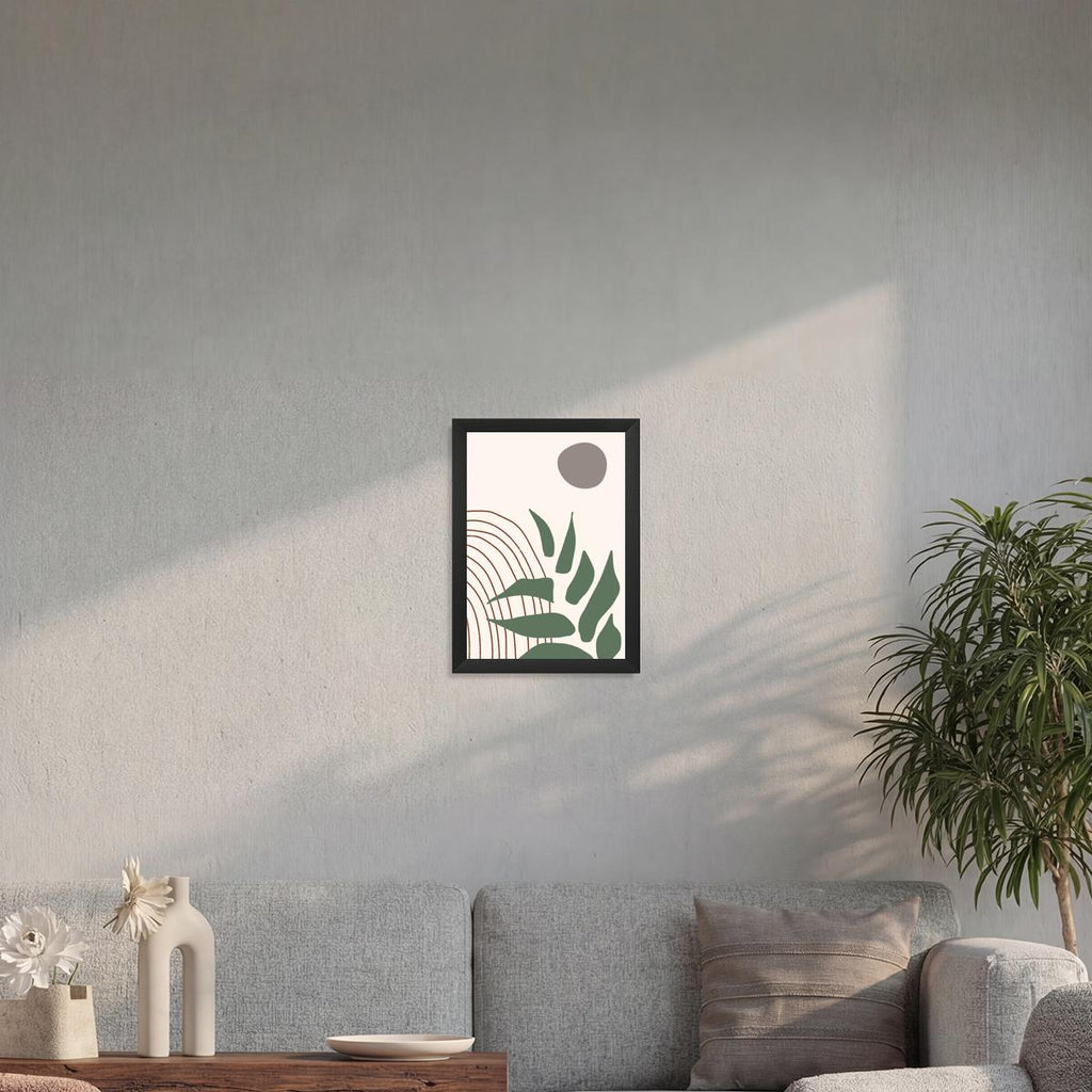 Abstract Nature Wooden Framed Fine Art Matte Poster