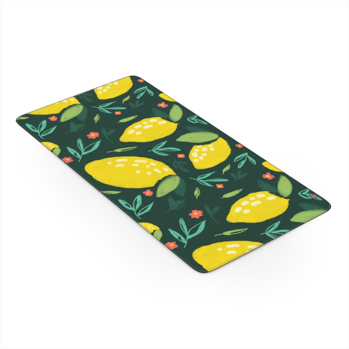 Lemon Desire Desk Mat