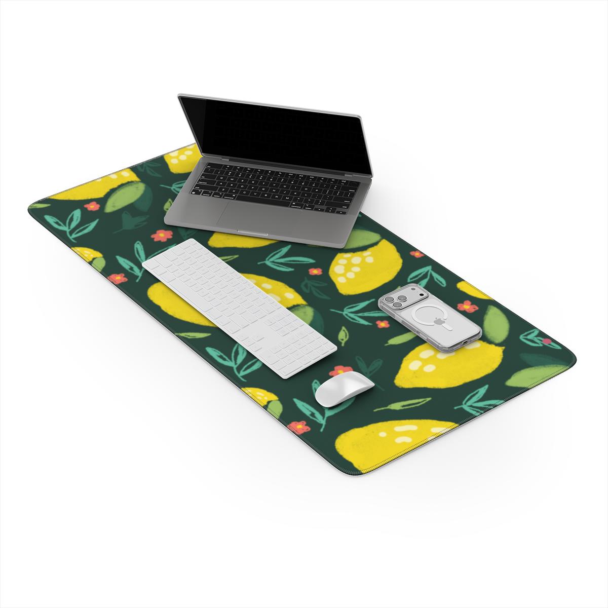 Lemon Desire Desk Mat