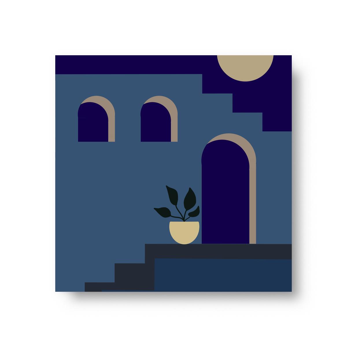 Night Arches Museum-Quality Matte Poster