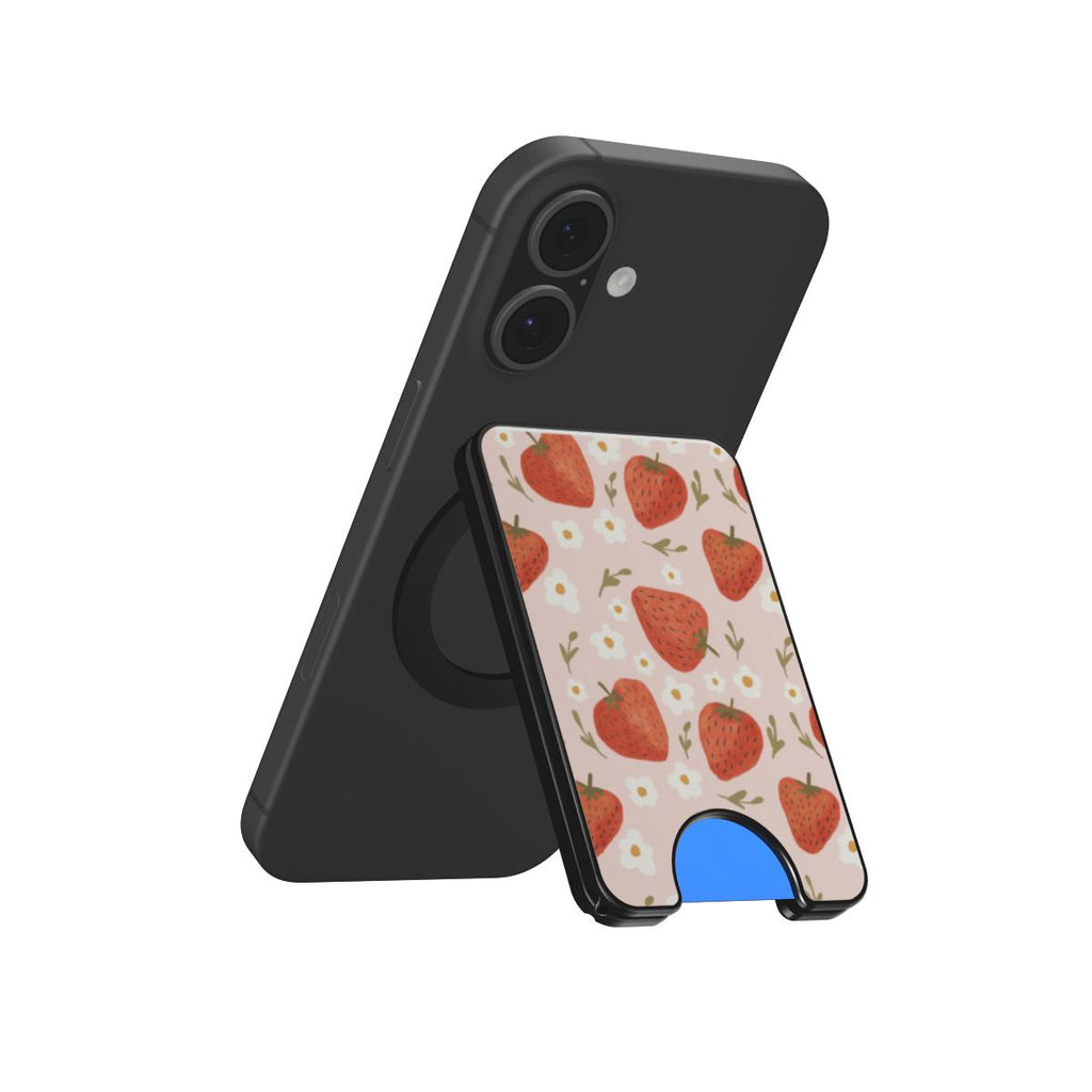 Strawberries Magnetic wallet